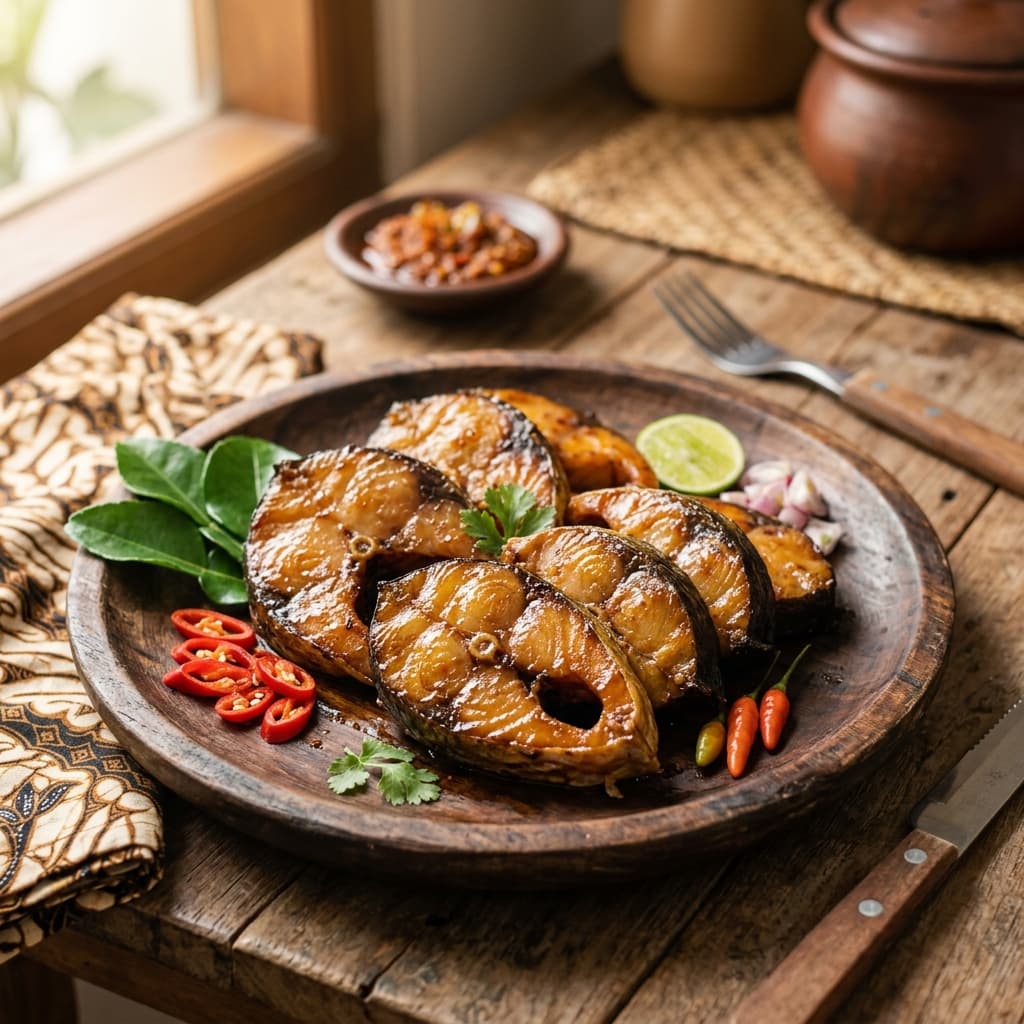 Foto Ikan Patin Asap Premium